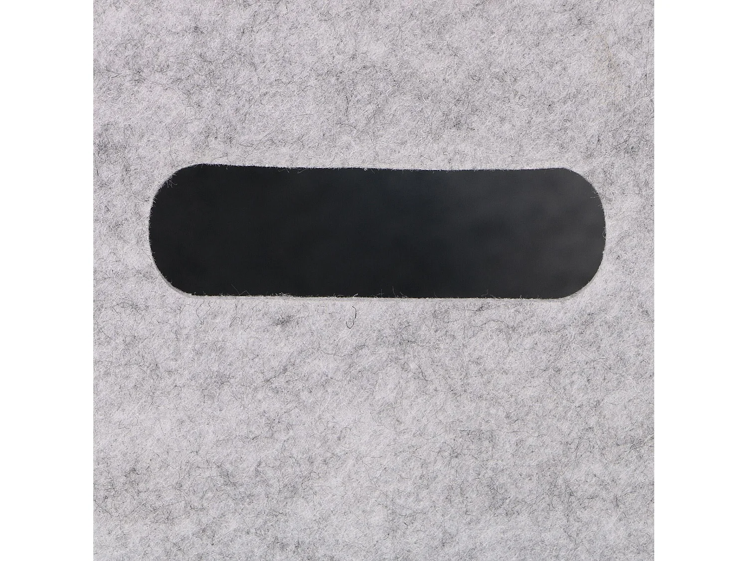 Lot de 2 boites de rangement en feutrine gris FELT, cube de rangement pliable, ouvert dim 32 x 32 x 32 cm, design moderne