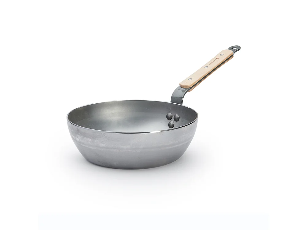 Poêle paysanne 24 cm en acier minéral B-Bois