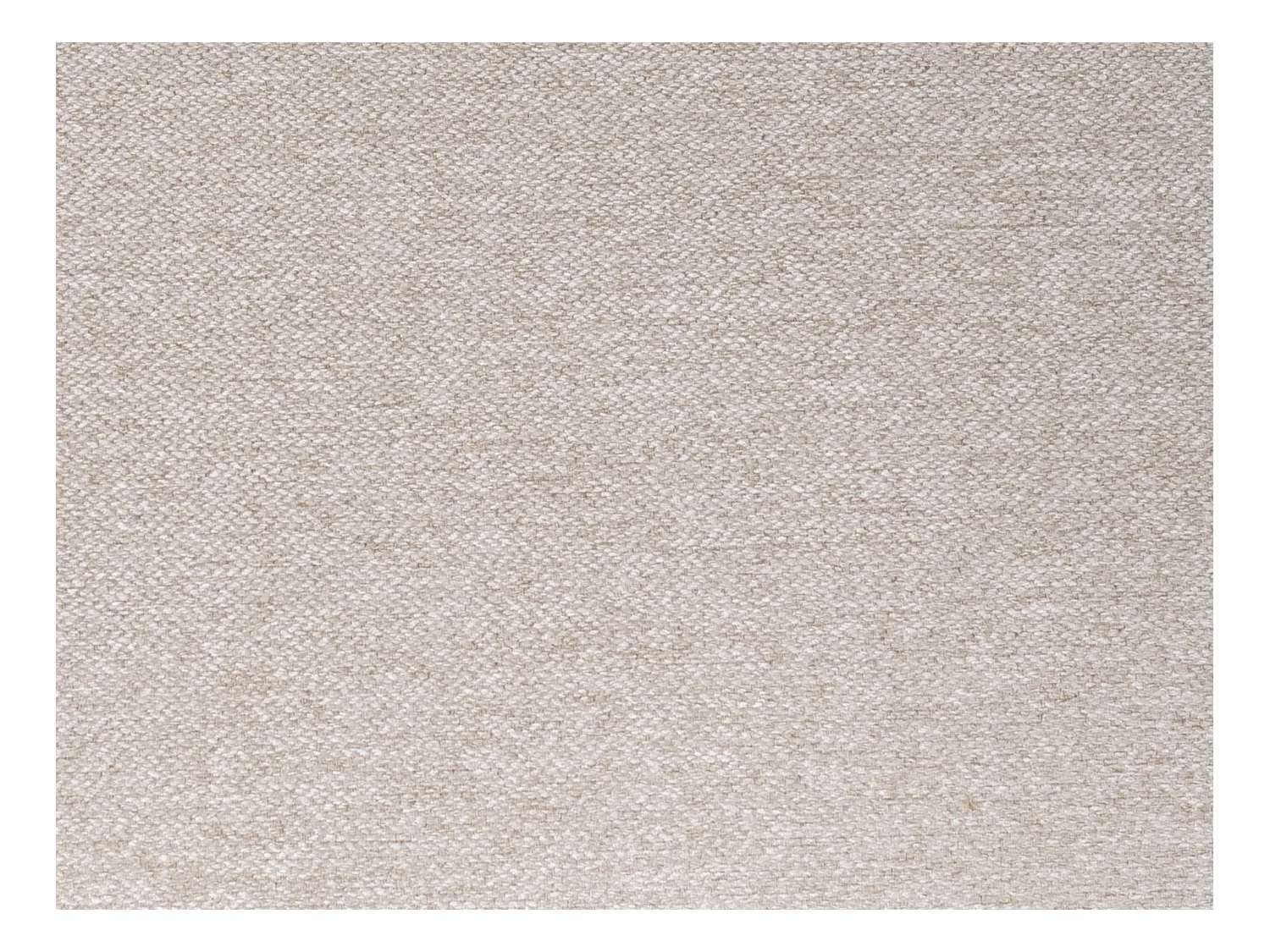 Grand canapé d'angle droit en tissu chiné beige POGNI de Maison Céphy