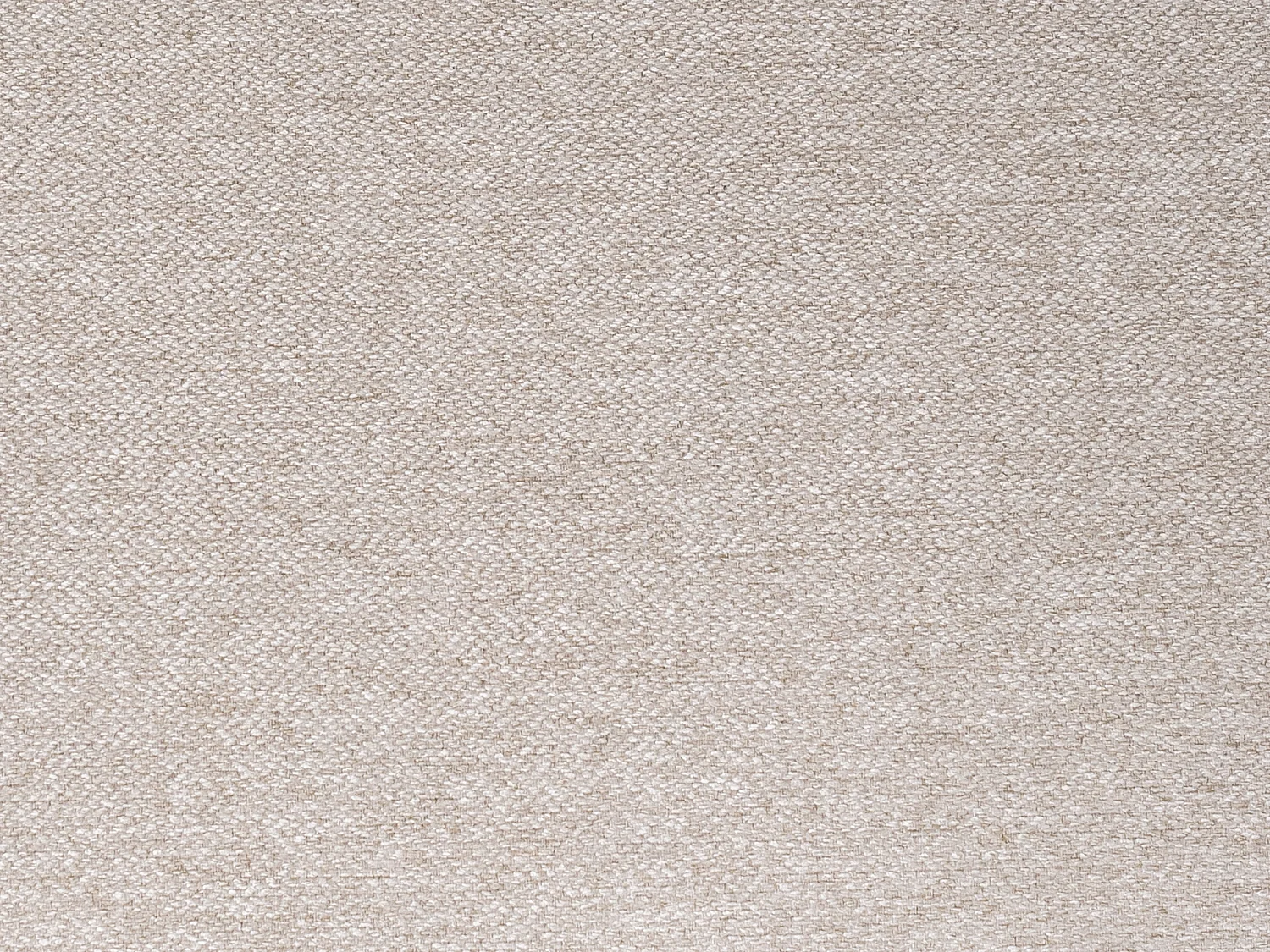 Grote hoekbank met hoek rechts van beige gechineerde stof POGNI van Maison Céphy