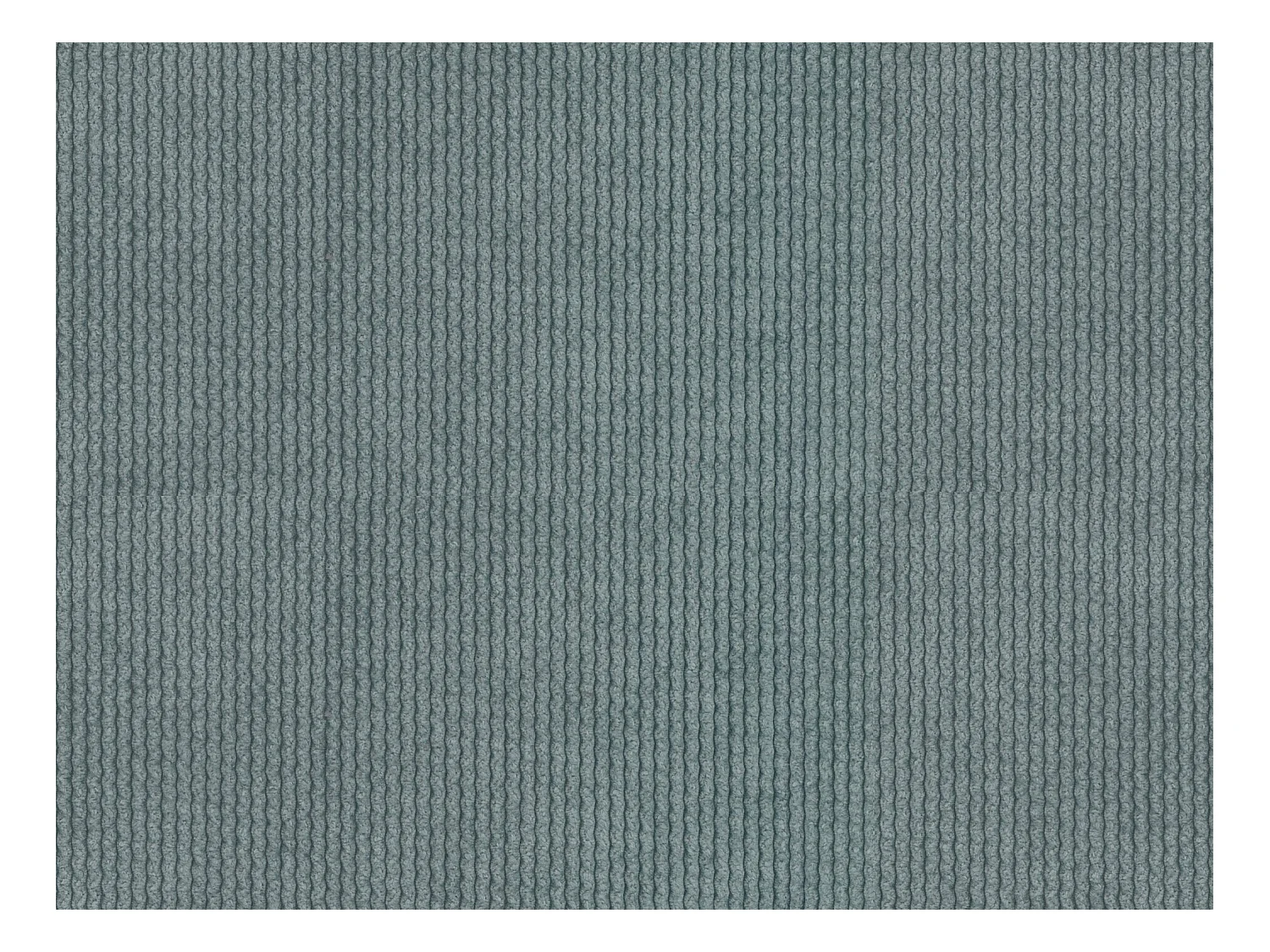 Duża kanapa narożna prawostronna z niebieskiej teksturowanej tkaniny POGNI marki Maison Céphy