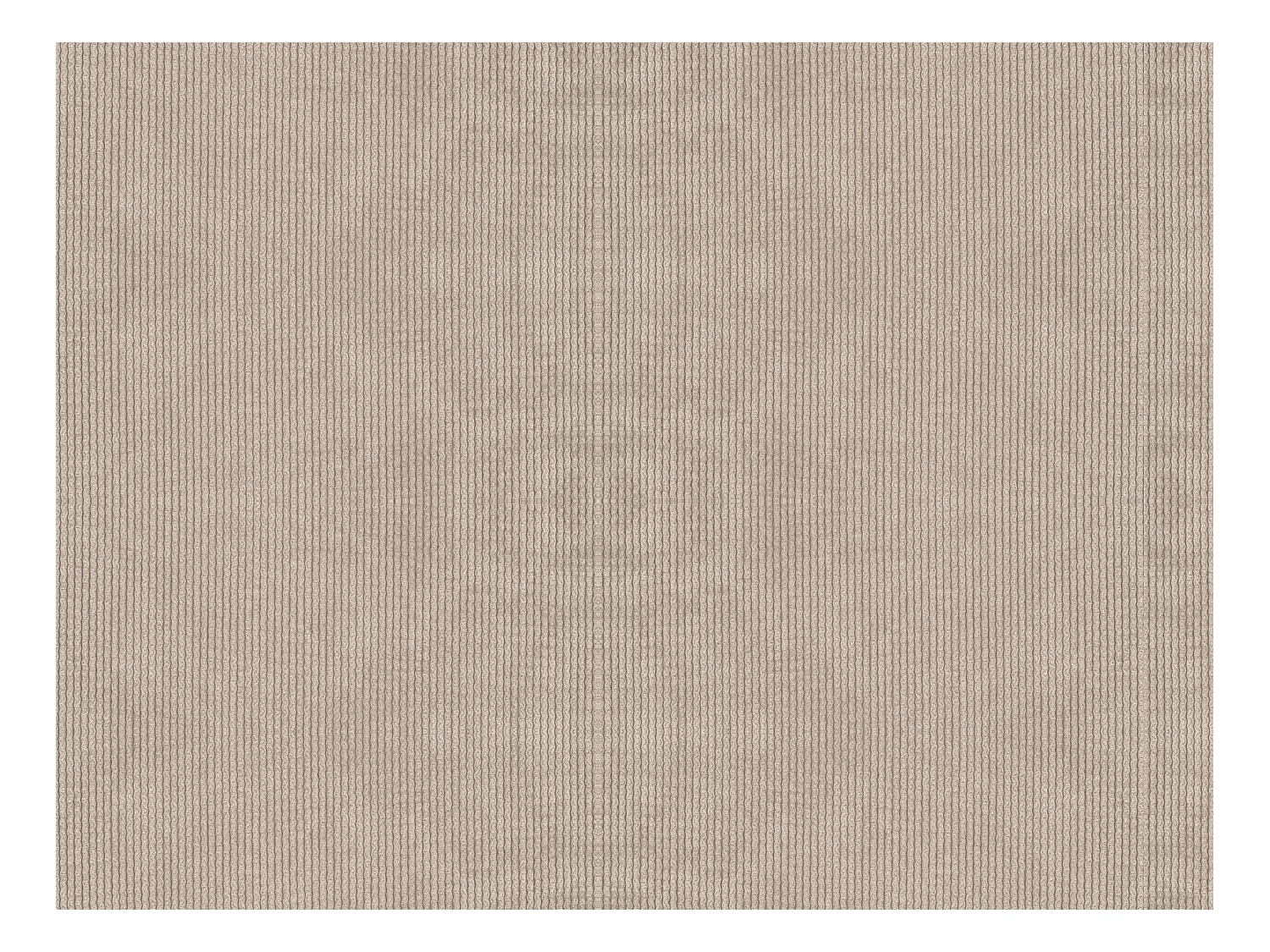 Sofa 3-Sitzer - Samt-Stoff - Beige - POGNI von Maison Céphy