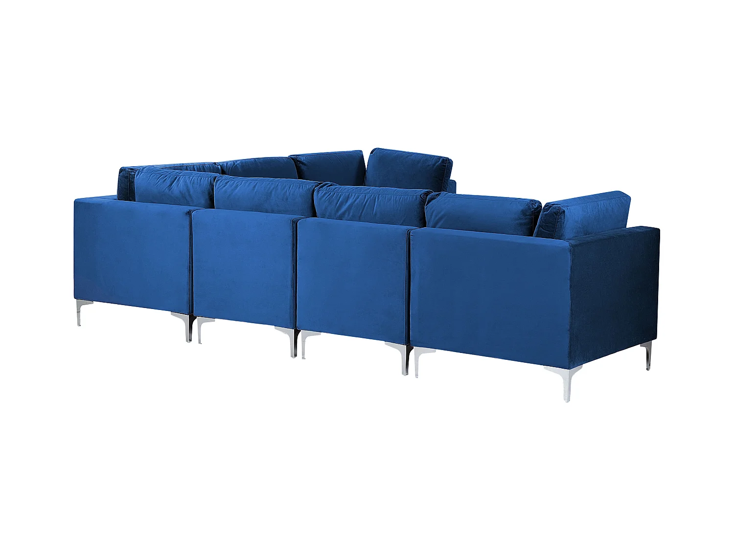 EVJA Velluto Blu marino 6 posti Lato Sinistro