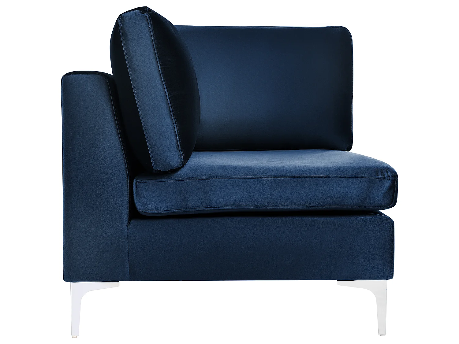 EVJA Velluto Blu marino 4 posti Lato destro