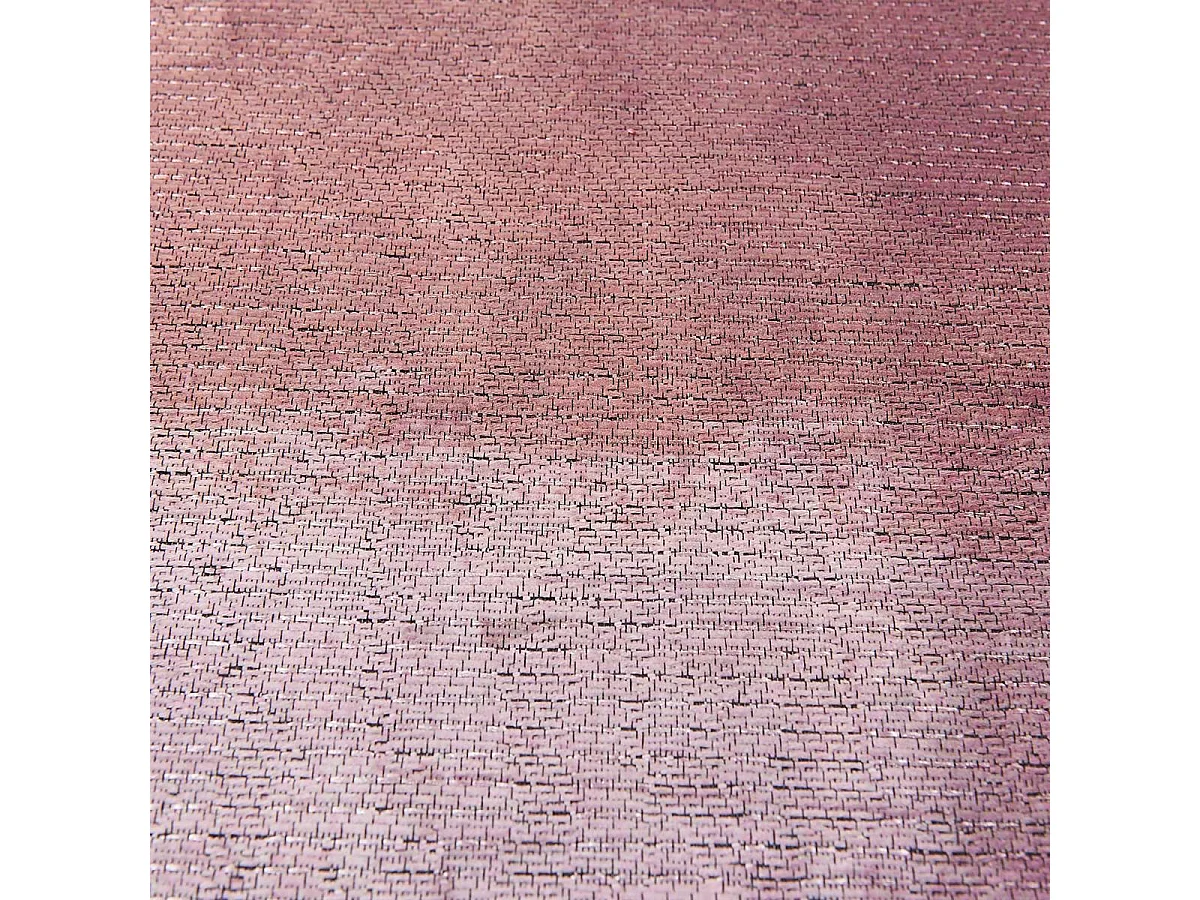 Tapis extérieur 155x230 tissé kilim ocre et marron HOMAR