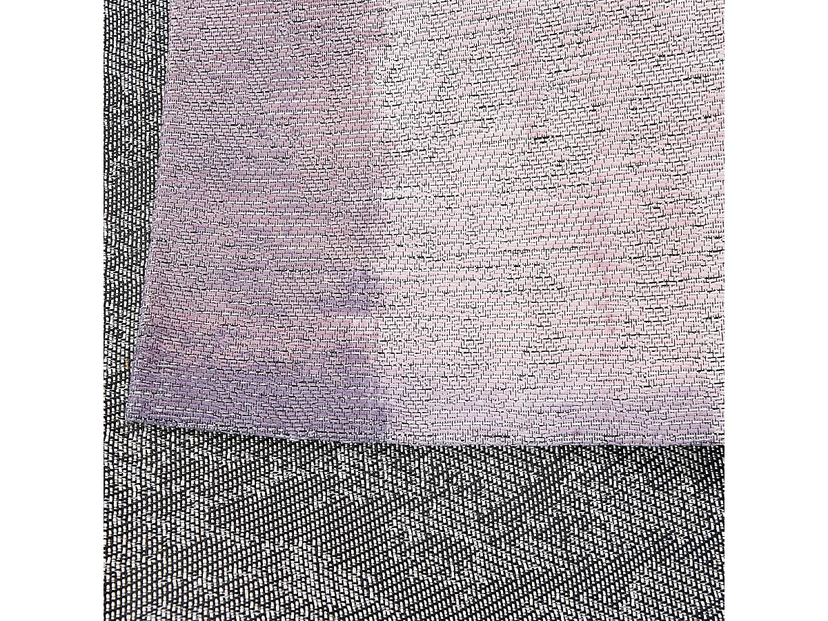 Tapis extérieur 120x180 tissé kilim ocre et marron HOMAR