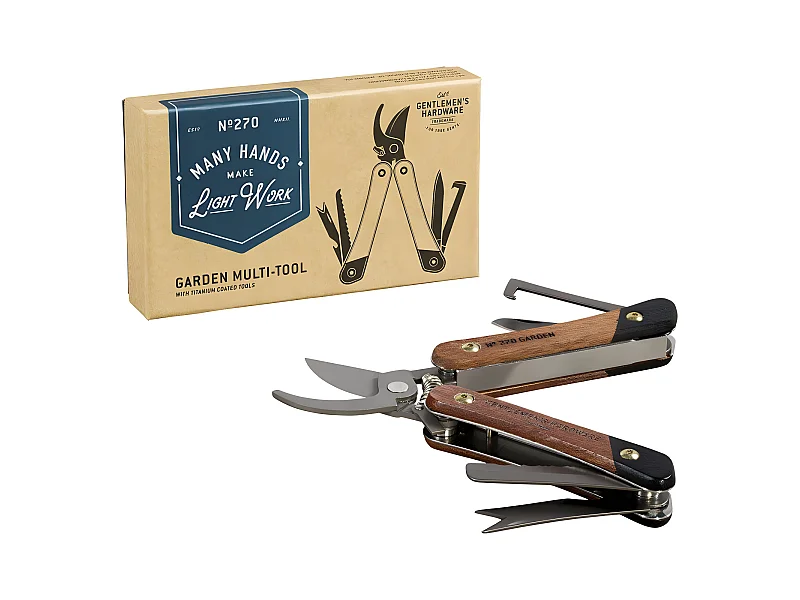 Outil de jardinage 6 en 1 Naturel  Gentlemen's Hardware