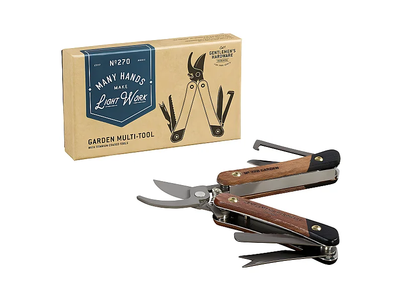Outil de jardinage 6 en 1 Naturel  Gentlemen's Hardware